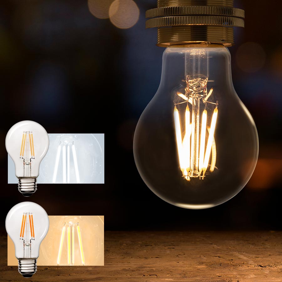 ぼん家具 LEDフィラメント電球 おしゃれ 照明 ライト LED電球