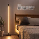 フロアライト スティック型 フロアライト 調光 調色 電球色 昼白色 間接照明 リモコン バーライト フロアランプ スタンドライト 照明 フットスイッチ タイマーオフ機能 スリム ぼん家具