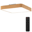 シーリングライト LED一体型 フラットタイプ 四角 シーリングライト led 4.5畳 2140lm 四角 薄型 木目調 調光 調色 常夜灯 リモコン付 リビング 和室 LEDシーリングライト 天井照明 フラット おしゃれ ぼん家具