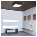 シーリングライト LED一体型 フラットタイプ 四角 シーリングライト led 4.5畳 2140lm 四角 薄型 木目調 調光 調色 常夜灯 リモコン付 リビング 和室 LEDシーリングライト 天井照明 フラット おしゃれ ぼん家具