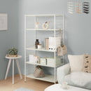 ユニットラック〔5段ラック本体〕 オープンシェルフ 5段 可動棚 オープンラック 木製 ラック 本棚 A4 大容量 ハイタイプ ユニットラック 本体 幅80 奥行40 高さ165 リビング 収納 棚 ぼん家具