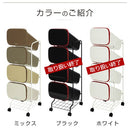 4分別キャスター付ダストボックス ゴミ箱 ダストボックス おしゃれ 分別 スリム 縦型 ごみ箱 シンプル 分別ごみ箱 分別ゴミ箱 キャスター付 キッチン リビング インテリア 収納用具 4段 ぼん家具