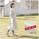 スモックエプロン エプロン おしゃれ 割烹着 エプロンワンピース スモック 長袖 袖付き ロング レディース かわいい 大きいサイズ 羽織 抗菌防臭加工 保育士 ぼん家具