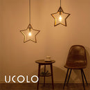 ペンダントライト 1灯 星型 ペンダントライト 星型 子供部屋 ダイニングライト キッチンライト 内玄関 ライト 照明 ペンダント 吊り下げ照明 キッチン照明 北欧 UCOLO ユコロ ぼん家具