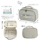 トラベルポーチ〔S〕 トラベルポーチ 旅行用圧縮袋 旅行用ポーチ 圧縮ポーチ Sサイズ 衣類 おむつ バッグインバッグ 収納 仕分け ファスナー 旅行 出張 防災 ぼん家具