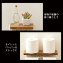 トイレットペーパーホルダー〔1連・2連〕 トイレットペーパーホルダー ペーパーホルダー おしゃれ 棚付き DIY シンプル トイレ収納 紙巻器 コンパクト 壁掛け 天板 飾り棚 スリム 北欧 ぼん家具