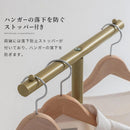 ポールハンガー ハンガーラック 高さ調整 洋服掛け ポールハンガー スリム 省スペース パイプハンガー 洗濯物干し 物干しラック 室内 組立簡単 T字 約 幅40 高さ150 ぼん家具