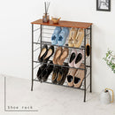 天板付きシューズラック 3段 シューズラック 下駄箱 靴箱 スリム 玄関収納 靴収納 省スペース 靴棚 薄型 狭い玄関 靴ラック 3段 くつ箱 おしゃれ シューズボックス 扉なし ぼん家具