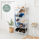 天板付きシューズラック 5段 シューズラック 下駄箱 靴箱 スリム 玄関収納 靴収納 省スペース 靴棚 薄型 狭い玄関 靴ラック 5段 くつ箱 おしゃれ シューズボックス 扉なし ぼん家具