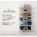 天板付きシューズラック 5段 シューズラック 下駄箱 靴箱 スリム 玄関収納 靴収納 省スペース 靴棚 薄型 狭い玄関 靴ラック 5段 くつ箱 おしゃれ シューズボックス 扉なし ぼん家具