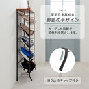 天板付きシューズラック 5段 シューズラック 下駄箱 靴箱 スリム 玄関収納 靴収納 省スペース 靴棚 薄型 狭い玄関 靴ラック 5段 くつ箱 おしゃれ シューズボックス 扉なし ぼん家具