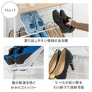 天板付きシューズラック 5段 シューズラック 下駄箱 靴箱 スリム 玄関収納 靴収納 省スペース 靴棚 薄型 狭い玄関 靴ラック 5段 くつ箱 おしゃれ シューズボックス 扉なし ぼん家具