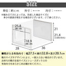 シューズボックス Lサイズ〔4個セット〕 シューズボックス スニーカーボックス クリア おしゃれ 靴収納 靴箱 スニーカーケース シューズケース 靴入れ 4個セット 透明 箱 ディスプレイ ぼん家具