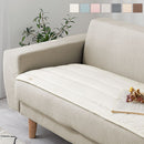 ソファパッド〔65×130cm〕 ソファーカバー ソファカバー 2人掛け ソファーパッド 洗濯 洗える マルチカバー ソファーパッド 座面 肘なし 長方形 綿100% キルト イブル ぼん家具