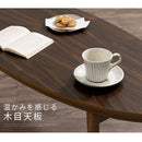 天然木・折れ脚こたつ〔楕円形120cm〕 こたつ コタツ 炬燵 テーブル 本体 座卓 楕円 120 折れ脚 カジュアルこたつ 和室 リビング 北欧 おしゃれ ぼん家具