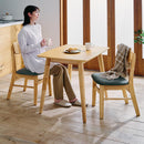 ダイニングテーブルセット〔3点セット〕 ダイニングテーブルセット 2人用 3点セット 食卓テーブル ダイニングチェア 2脚 食卓椅子 おしゃれ テーブルチェアセット 木製 北欧 モダン ぼん家具