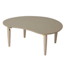 ビーンズテーブル キッズテーブル キッズデスク 折り畳みテーブル 木製 お絵かき 学習机 おままごと ビーンズ型 かわいい キッズデスク 軽量 コンパクト 折りたたみ座卓 ぼん家具