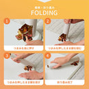 キッズテーブル〔60x45cm〕 キッズテーブル キッズデスク 折りたたみテーブル 長方形 木製 ローテーブル おしゃれ 軽量 子供用 スリム コンパクト 約 幅60 奥行45 高さ30cm お絵描き ぼん家具