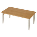 キッズテーブル〔80x45cm〕 キッズテーブル キッズデスク 折りたたみテーブル 長方形 木製 ローテーブル おしゃれ 軽量 子供用 スリム コンパクト 約 幅80 奥行45 高さ35cm お絵描き ぼん家具