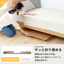 キッズテーブル〔80x45cm〕 キッズテーブル キッズデスク 折りたたみテーブル 長方形 木製 ローテーブル おしゃれ 軽量 子供用 スリム コンパクト 約 幅80 奥行45 高さ35cm お絵描き ぼん家具