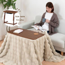 高さ3段階調節こたつテーブル