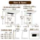 高さ3段階調節こたつテーブル