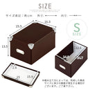 収納ボックス〔S〕 小物入れ 収納ボックス フタ付き 小さめ CDケース 収納 箱 カラーボックス 小物収納 インナーボックス インナーケース 収納ケース 小物整理 クラフトケース Toffy