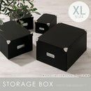 収納ボックス〔XL〕 収納ボックス 衣装ケース 収納ケース フタ付き おしゃれ カラーボックス インナーボックス 折りたたみ 小物入れ 大容量 奥行40 Toffy