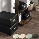 収納ボックス〔L〕 収納ボックス フタ付き 収納ケース おしゃれ インナーボックス 折りたたみボックス 押し入れ収納 小物収納 LADONNA Toffy Toffy