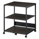 プリンターラック プリンター台 デスクワゴン プリンターラック おしゃれ キャスター 幅60 3段 オープンラック A4 収納 スライド棚 可動棚 オフィス ファイル ぼん家具