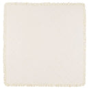 コットンケット〔180×180cm〕 ラグ ラグマット 洗える 2畳 カーペット キルトラグ おしゃれ 180×180 絨毯 北欧 コットンケット 丸洗い 正方形 薄手 フリル オールシーズン FRUTO