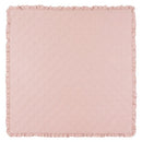 コットンケット〔180×180cm〕 ラグ ラグマット 洗える 2畳 カーペット キルトラグ おしゃれ 180×180 絨毯 北欧 コットンケット 丸洗い 正方形 薄手 フリル オールシーズン FRUTO