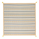 コットンラグ〔185×185cm〕 ラグ カーペット ラグマット 洗える おしゃれ 2畳 3畳 絨毯 北欧 185×185cm オールシーズン ジャガード織り 四角 床暖房対応 滑り止め付 ぼん家具