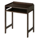 高さ調節付き天然木デスク デスク コンパクト 幅60 高さ調節可能 パソコンデスク 昇降 小型 2way ラック 木製 作業台 机 ハイタイプ ロータイプ 昇降式デスク 棚付き 学習机 PCデスク ぼん家具