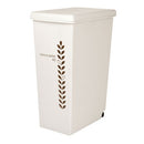 スライドダストボックス ゴミ箱 ダストボックス おしゃれ 45リットル スリム キャスター付き スライド フタ付き リビング キッチン 北欧 ぼん家具