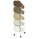 5分別キャスター付ダストボックス ゴミ箱 ダストボックス おしゃれ 分別 スリム 縦型 ごみ箱 シンプル 分別ごみ箱 分別ゴミ箱 キャスター付 キッチン リビング インテリア 収納用具 5段 ぼん家具