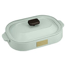 2WAY式コンパクトホットプレート コンパクトホットプレート フッ素加工 タコ焼き機 お好み焼き プレート ラドンナ 1年保証付き Toffy