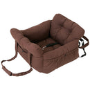 ペット用ドライブベッドキャリー ドライブベッド 2way ドライブシート 犬 車 ドライブボックス ペットベッド 車用 布製 ポケット クッション 犬ベッド 無地 イヌ 猫 動物用 ぼん家具