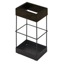 アンブレラスタンド 傘立て スリム かさ立て 木製 おしゃれ スチール 幅23 奥行16 高44 長方形 角型 レインラック コンパクト アンブレラスタンド 玄関収納 一人暮らし ぼん家具