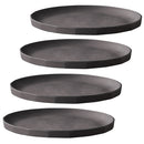 ALFRESCO プレート250mm〔4個セット〕 お皿 食器 取皿 4枚入り 洋食 和食 皿 サラダ皿 盛り皿 器 シンプル おしゃれ キッチン 日用品 台所用品 ぼん家具