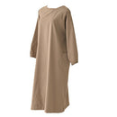 スモックエプロン エプロン おしゃれ 割烹着 エプロンワンピース スモック 長袖 袖付き ロング レディース かわいい 大きいサイズ 羽織 抗菌防臭加工 保育士 ぼん家具