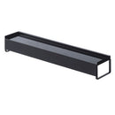 棚付き伸縮排気口カバー 排気口カバー 棚付き 伸縮式 油ハネガード 調味料 収納 コンロ キッチンラック 伸縮 グリル排気口カバー おしゃれ TOWER 山崎実業 山崎実業