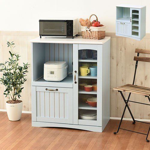 フレンチカントリースタイル ハイキャビネット/収納棚 高さ150cm フレンチカントリースタイル ハイキャビネット/収納棚 高さ150cm