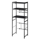 伸縮ゴミ箱上ラック ゴミ箱上ラック 伸縮式 3段 可動棚 レンジ台 キッチン 収納 ハイタイプ スチール ぼん家具