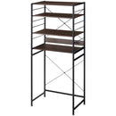 スライド棚付きゴミ箱上ラック〔幅80cm〕 レンジラック ゴミ箱上ラック スリム レンジ台 幅80 食器棚 おしゃれ キッチンボード ゴミ箱上棚 キッチン 収納 スライド棚 炊飯器 トースター ぼん家具