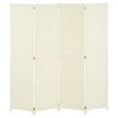 パーテーション〔4連〕 高さ174cm 重さ約5Kg 軽量で楽々移動 オフィス 間仕切り 目隠し 玄関 衝立 持ち運び 可動式 自立   ぼん家具