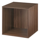 キューブボックス収納〔幅40cm〕 キューブボックス 収納ボックス カラーボックス 収納 木製 扉 スリム おしゃれ 本棚 ラック 収納棚 2段 積み重ね 本 cd dvd レコード 書類 ぼん家具