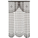 開閉式 珠のれん のれん 和風 暖簾 和風のれん カーテン ブラインド インテリア 家具 おしゃれ 北欧風 ぼん家具