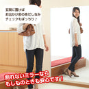 割れないミラー〔100×150cm〕 全身鏡 姿見鏡 姿見 ミラー鏡 フィルム 割れない鏡 全身 壁掛け 軽量 持ち運び おしゃれ リビング 大型 おすすめ 玄関 北欧 日本製 100×150cm 鏡 ぼん家具