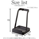 お玉&鍋ふたスタンド おたま スタンド お玉 置き 鍋の蓋 収納 菜箸立て まな板スタンド キッチンツールスタンド お玉置き おしゃれ 便利グッズ シンプル TOWER 山崎実業